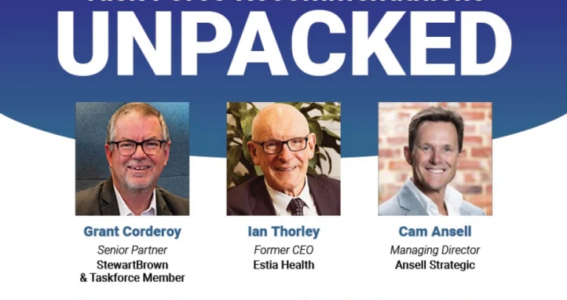 Taskforce Recommendations Unpacked